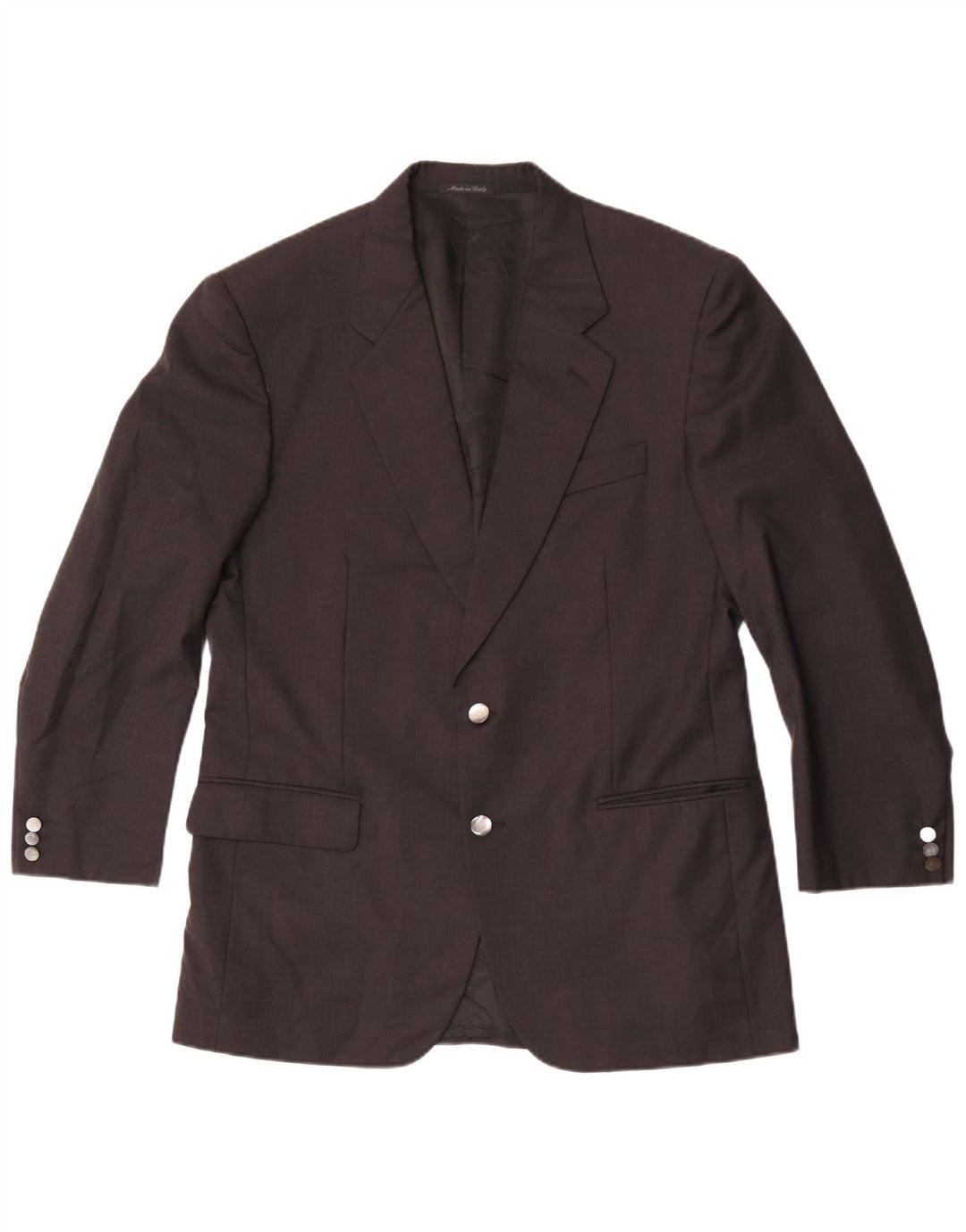 Pierre Cardin Herren-Blazer mit 2 Knöpfen, IT 50, große graue Wolle