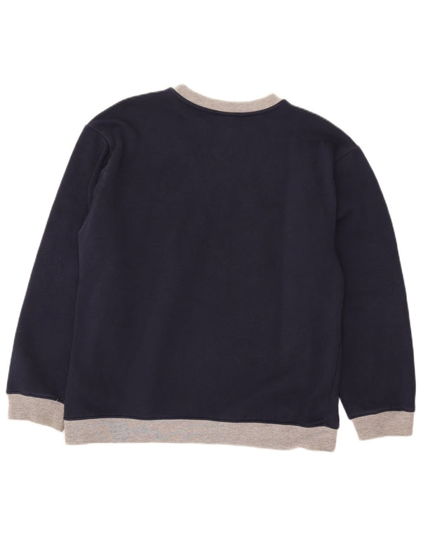 Nike Jungen-Sweatshirt mit Grafik, 15–16 Jahre, XL, Marineblau, Farbblock