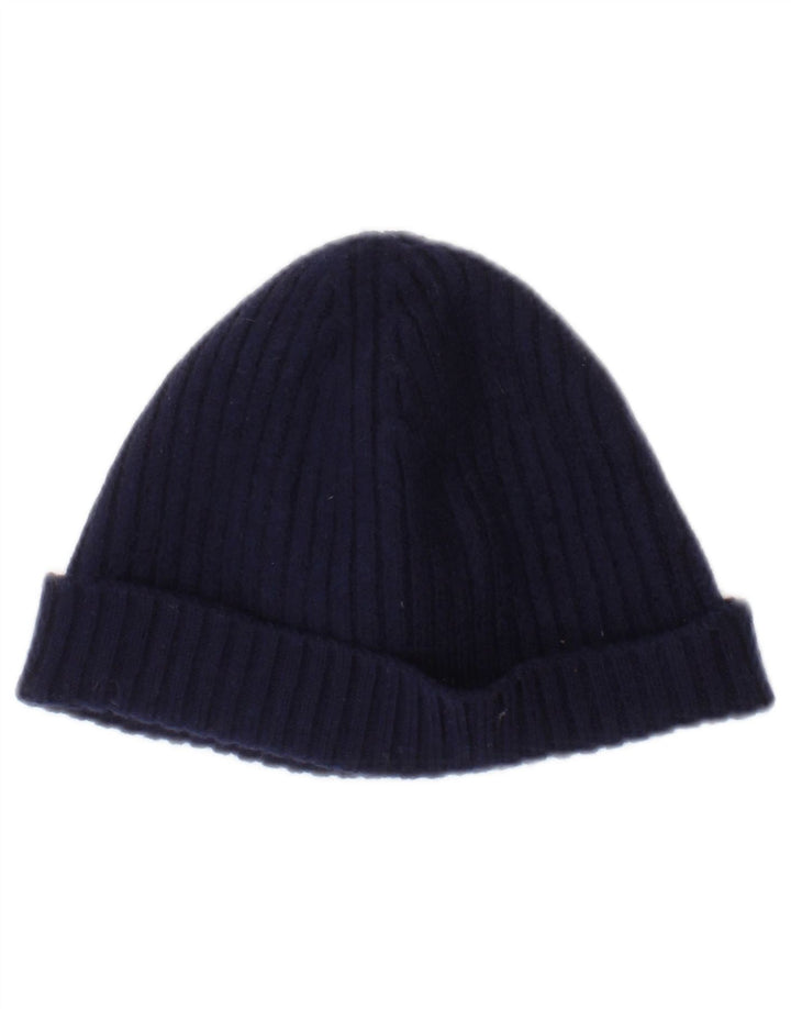 Lacoste Herren-Beanie-Mütze, Einheitsgröße, marineblaue Wolle