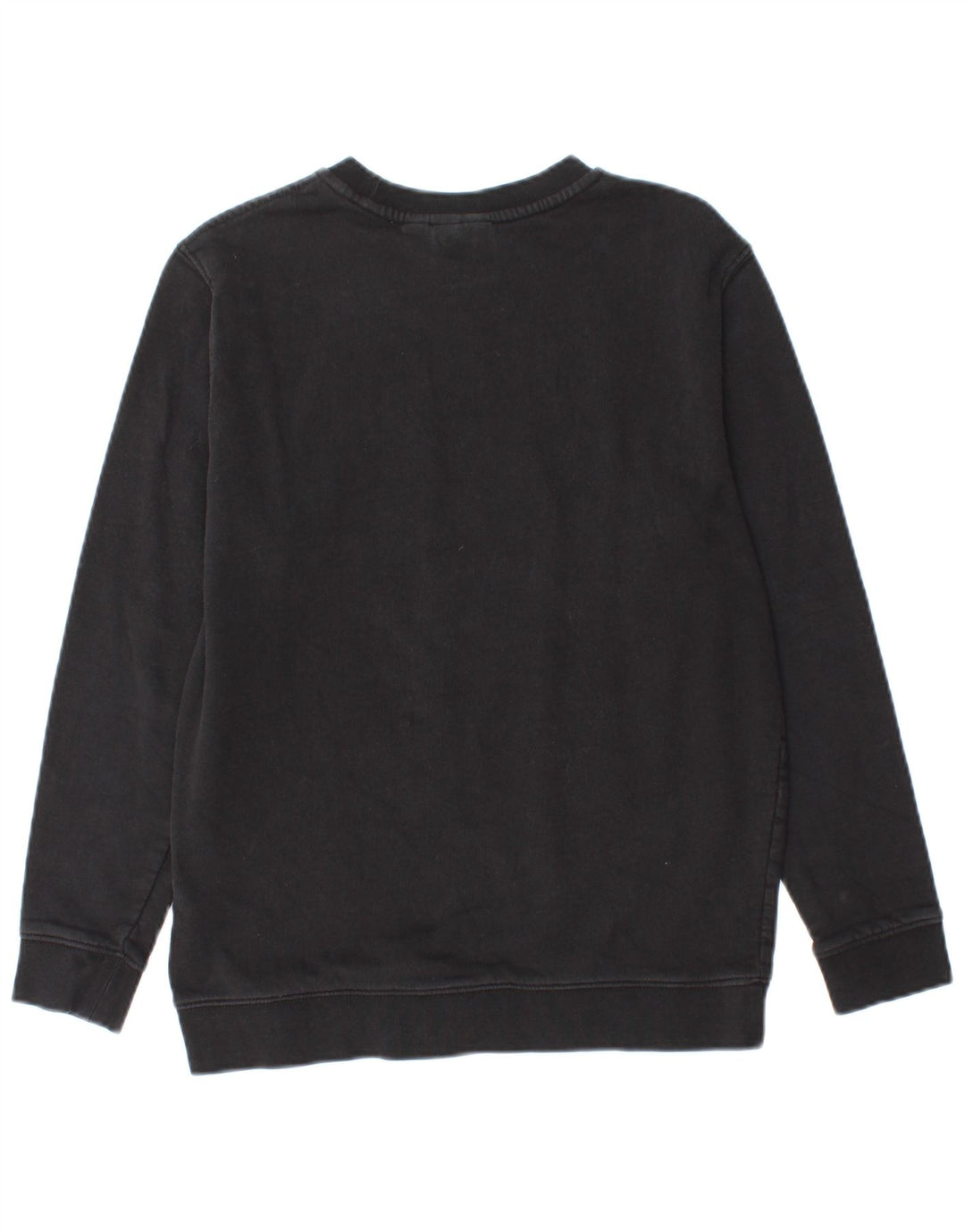 VANS Womens Graphic Sweatshirt Jumper UK 14 Large Black Cotton