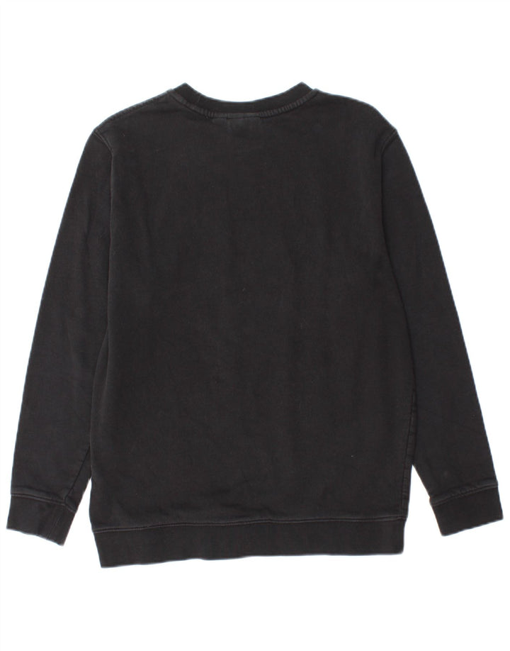 VANS Womens Graphic Sweatshirt Jumper UK 14 Large Black Cotton