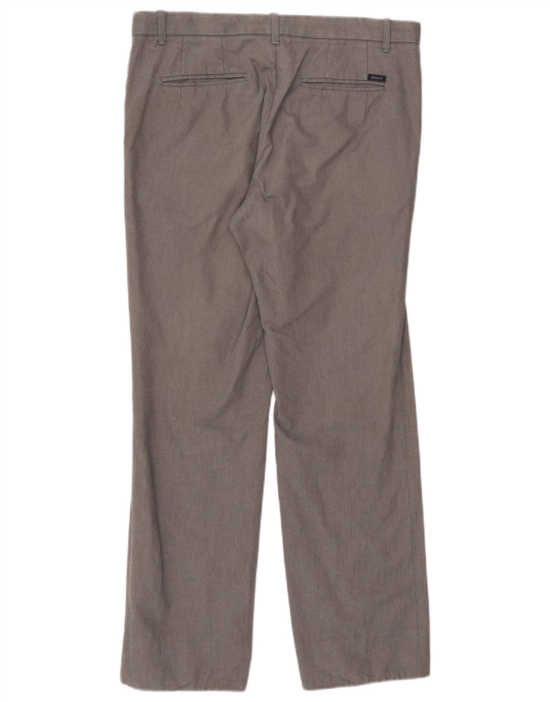 Gant gerade Chino-Hose für Herren, W33, L31, graue Baumwolle