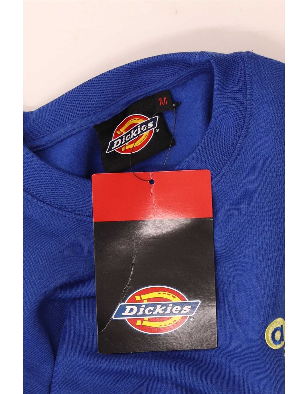 Dickies Herren-Sweatshirt-Pullover aus mittelblauem Polyester