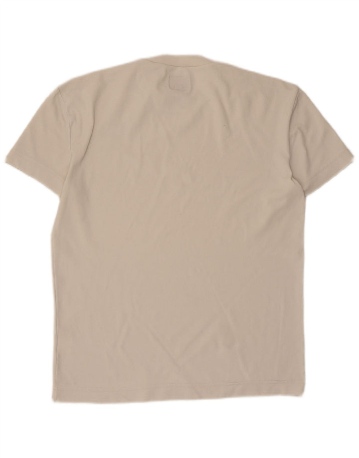 ENERGIE Damen Grafik-T-Shirt Top UK 18 XL Weiß Polyamid