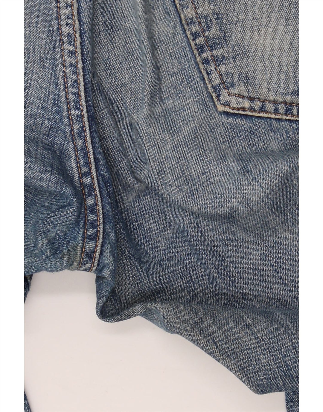 Replay Herren Straight Jeans W31 L34 Blaue Baumwolle