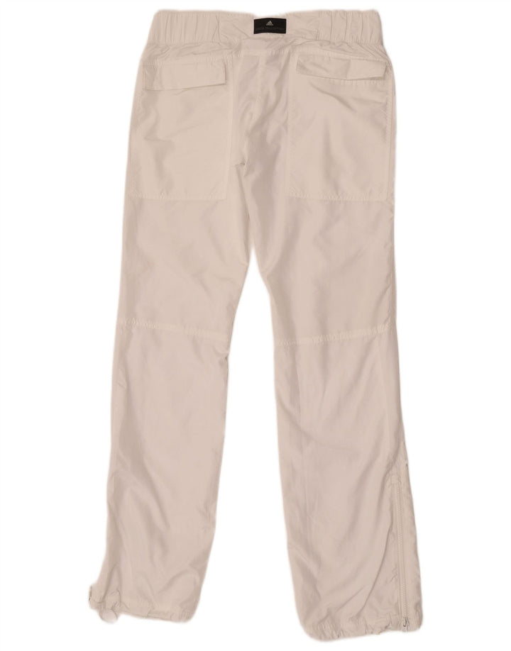 Adidas Damen wasserdichte Hose EU 36 Small W28 L32 Weiß