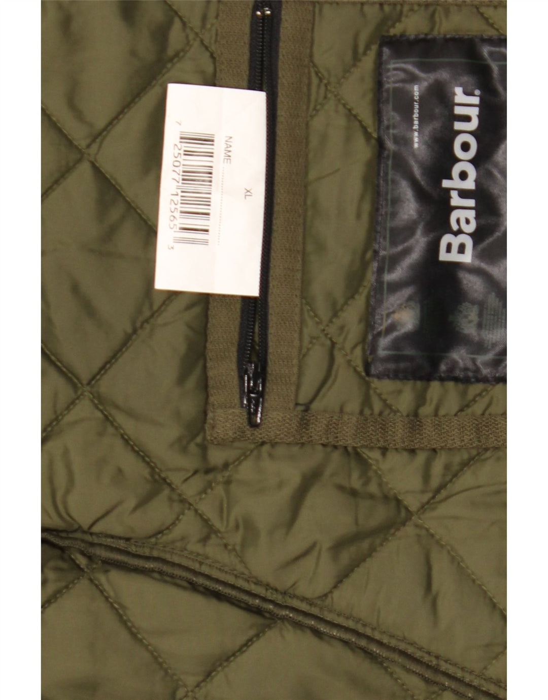 Barbour Herren Steppjacke UK 42 XL Grün Polyester