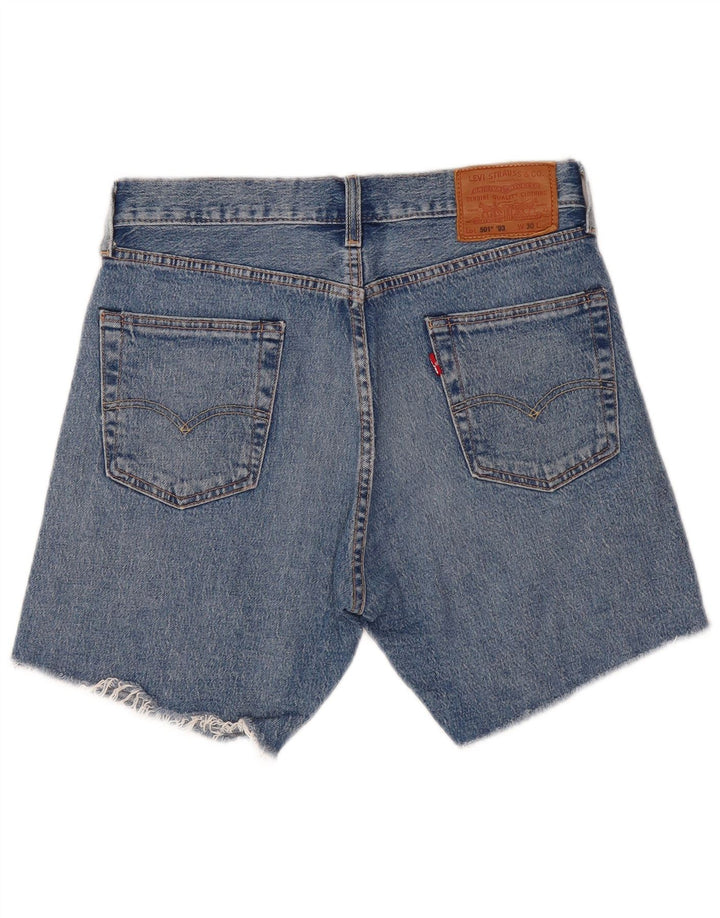 Levi's Herren 501 Denim Shorts W30 mittelblaue Baumwolle