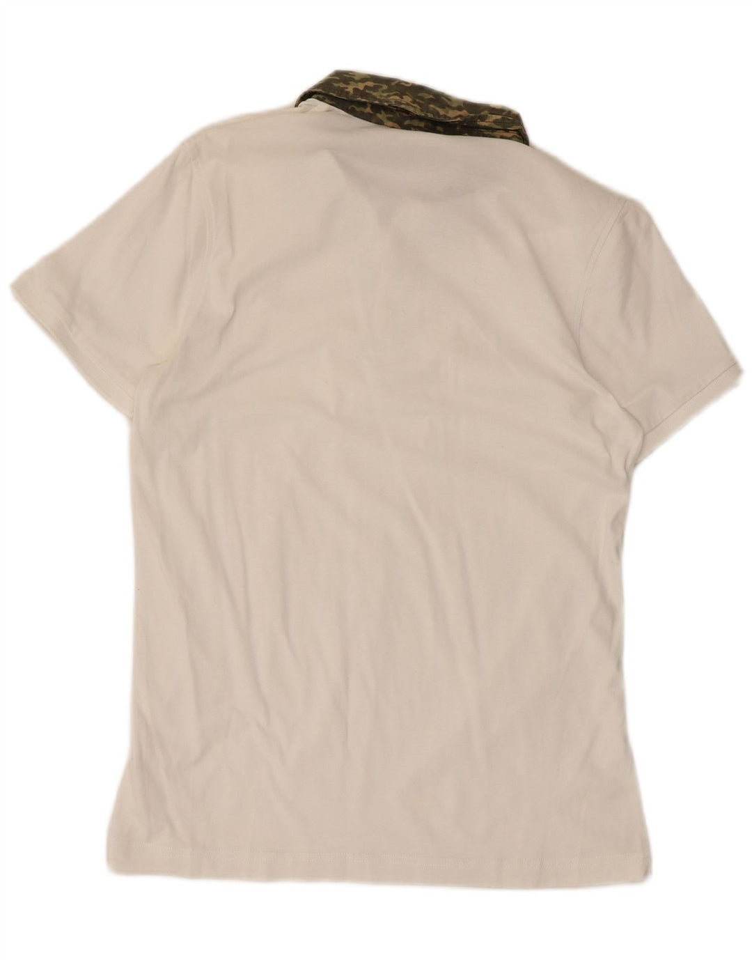 Moncler Herren Slim Fit Poloshirt Mittelweiße Tarnung