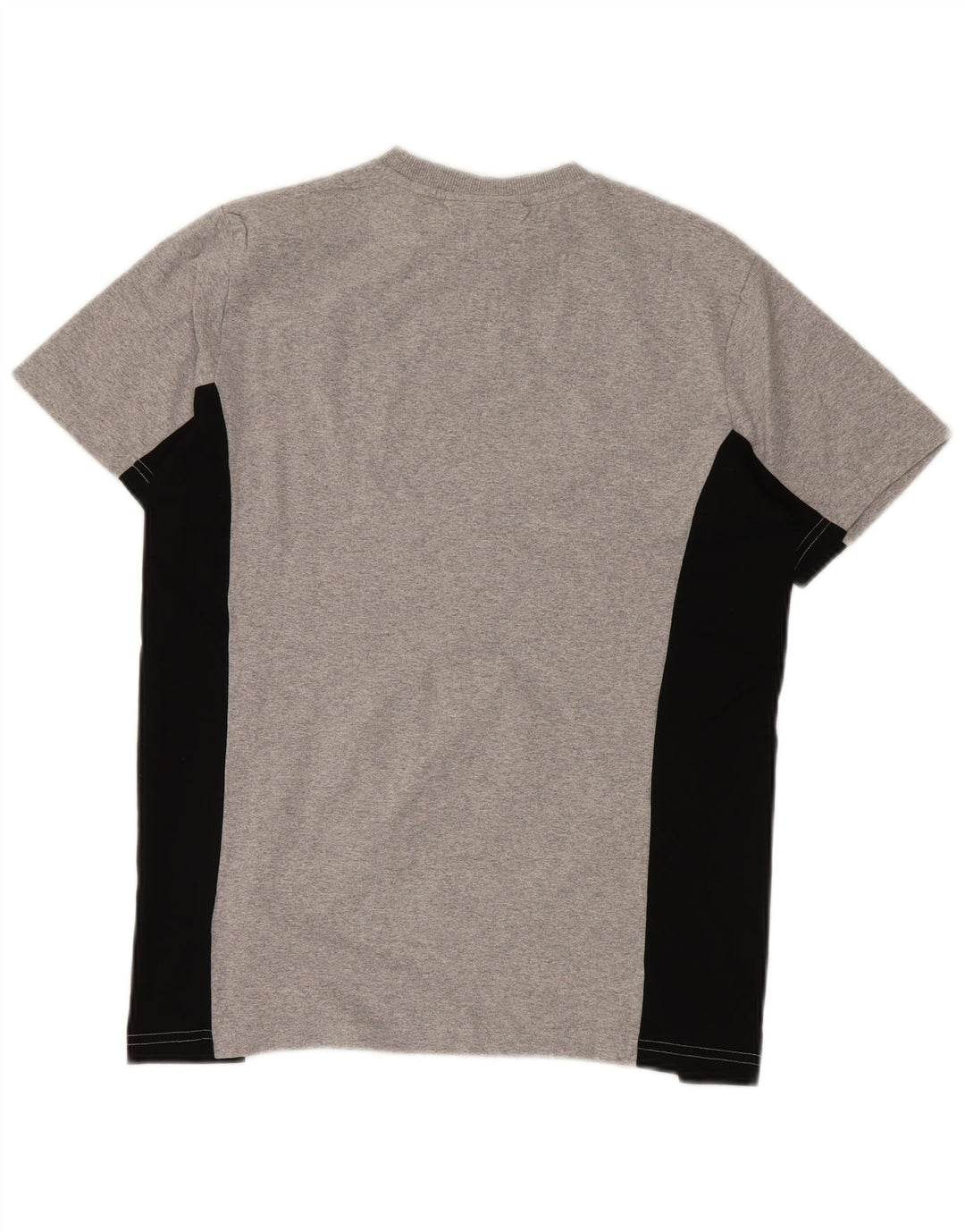 Fila Herren T-Shirt Top XS Grau Colourblock Baumwolle