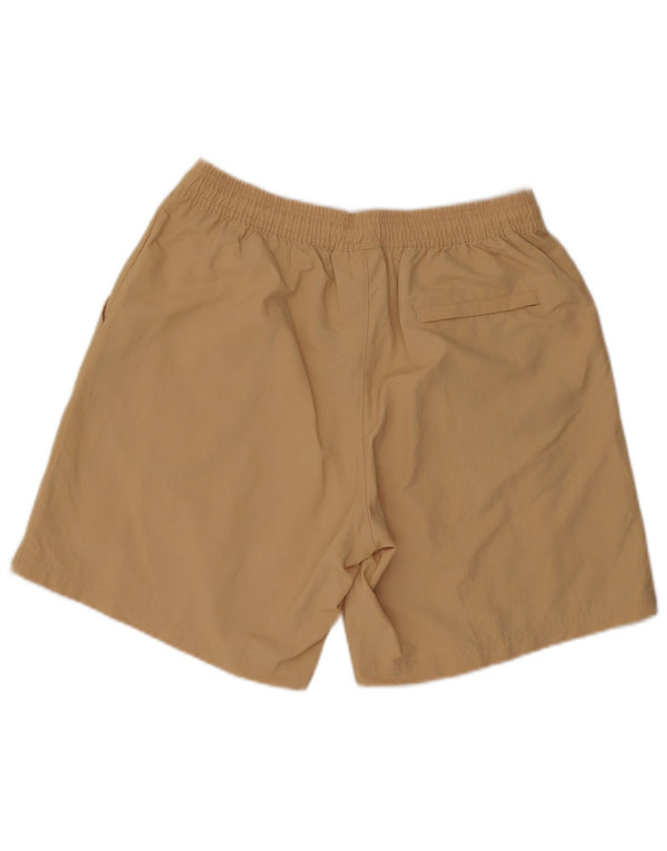 Adidas Herren Badeshorts mit Grafik, mittelbeigefarbenes Polyester
