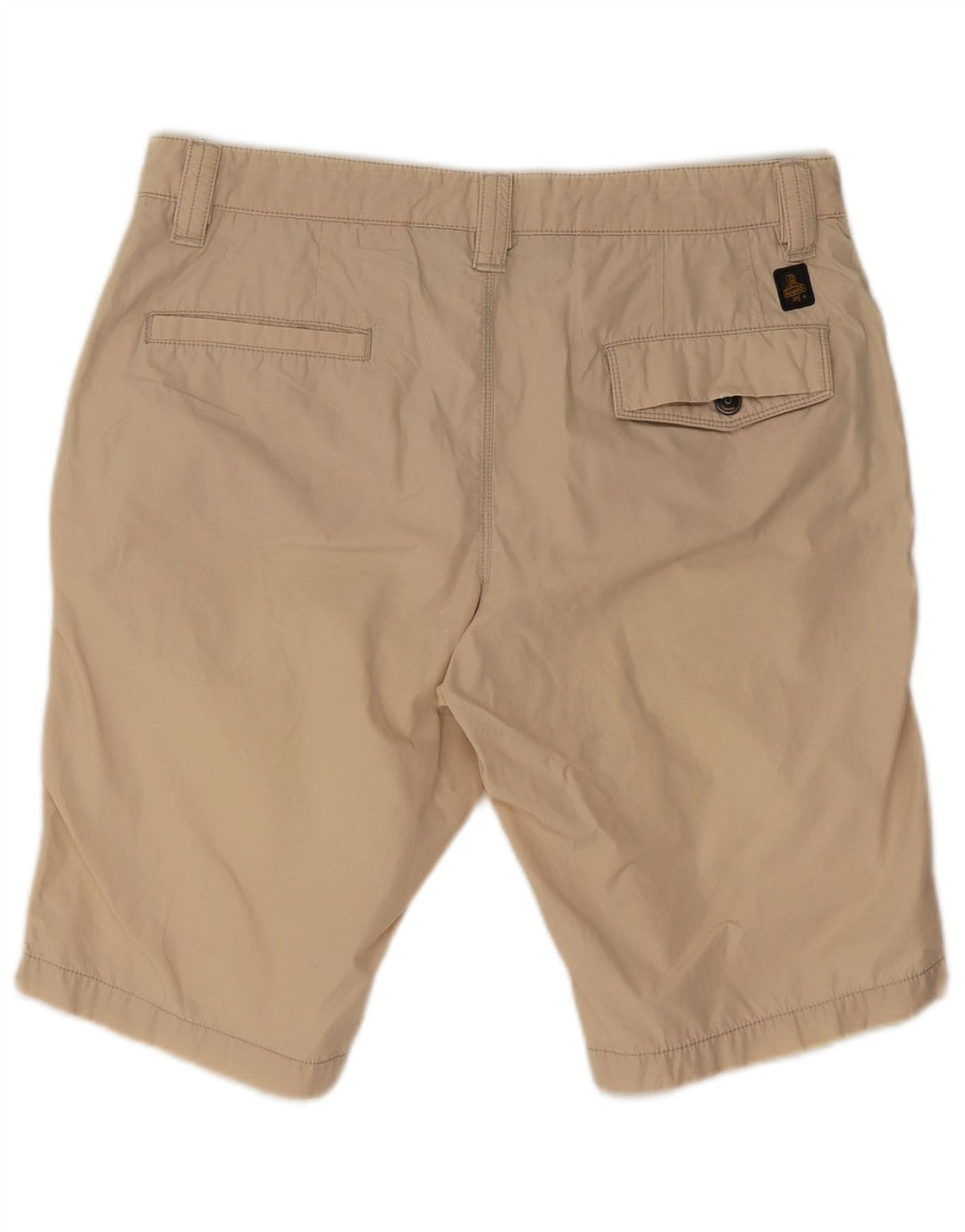 Refrigiwear Herren Chino-Shorts W34 Large Beige Baumwolle