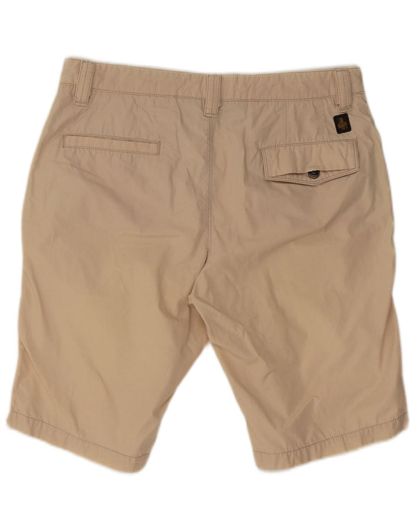 Refrigiwear Herren Chino-Shorts W34 Large Beige Baumwolle