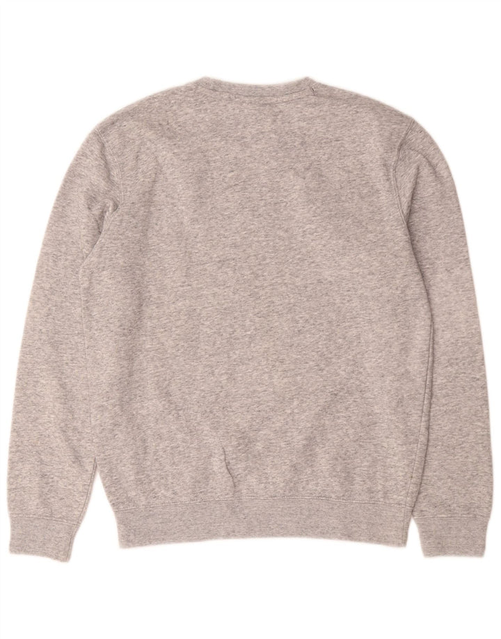 Champion Herren-Sweatshirt mit Grafik, klein, grau meliert, Baumwolle