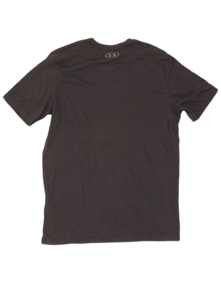Under Armour Herren-T-Shirt mit Grafik, mittelschwarze Baumwolle