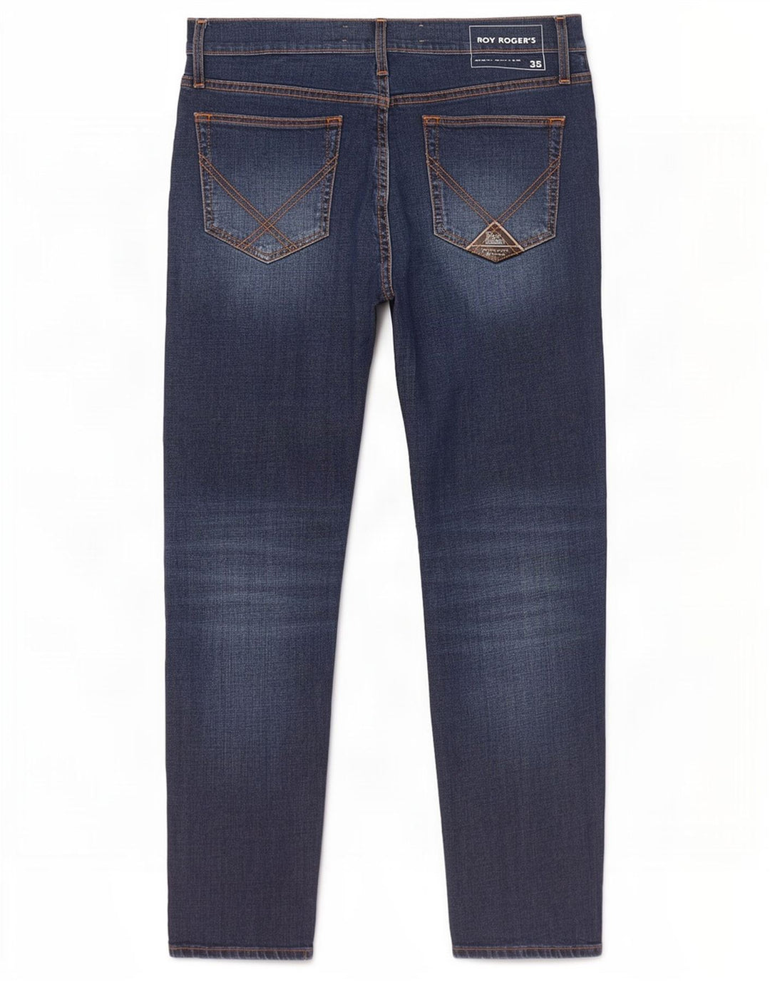 Roy Rogers Herren Slim Jeans W35 L30 Blaue Baumwolle
