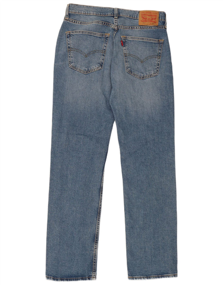 Levi's Herren 514 Straight Jeans W32 L32 Blaue Baumwolle