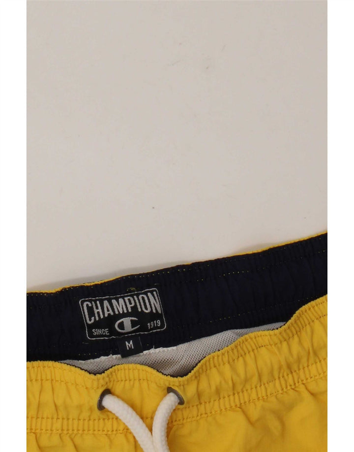 Champion Herren Badeshorts mit Grafik, Mittelgelb