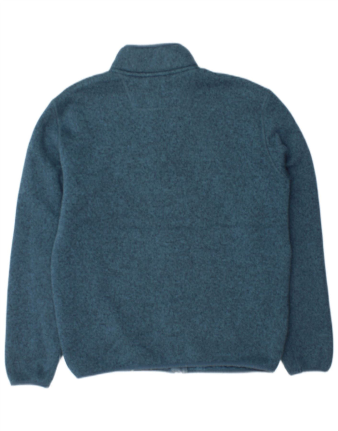 Marks & Spencer Herren-Trainingsanzug-Oberteil, Jacke, klein, blau geflecktes Polyester