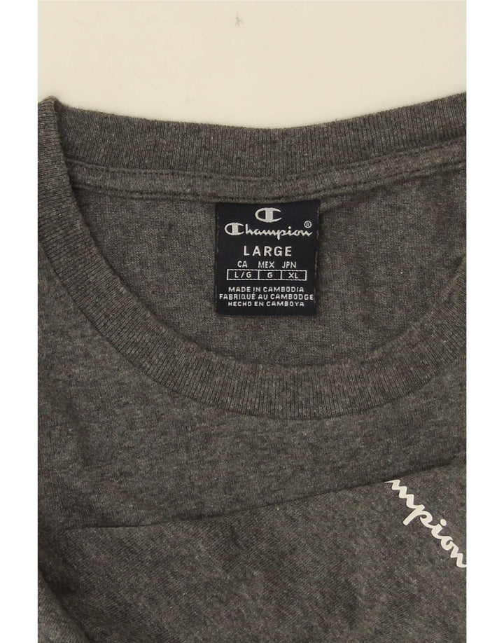 Champion Herren T-Shirt Top Large Grau