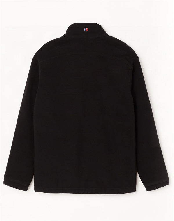 Berghaus Herren Fleecejacke UK 40 Large Schwarz Polyester