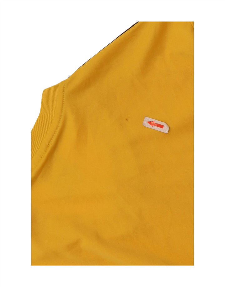 Adidas Herren T-Shirt Top Large Gelb Polyester