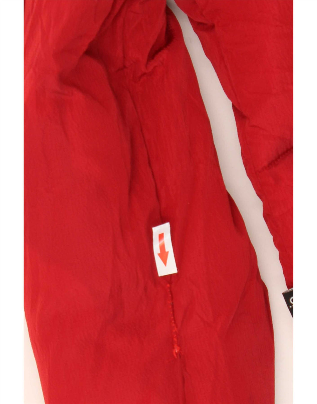 KHUJO Wattierte Damenjacke UK 6 XS Roter Colourblock-Polyester