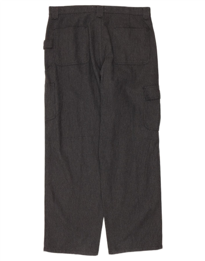 Gerade Herren-Cargohose von Fila, IT 50, Größe L, W34, L30, Grau, Baumwolle