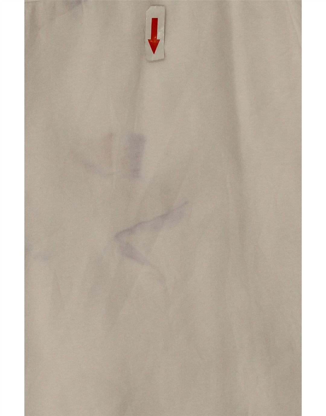 Zara Damen-Oversize-Hemd, UK 14, mittelweiße Baumwolle