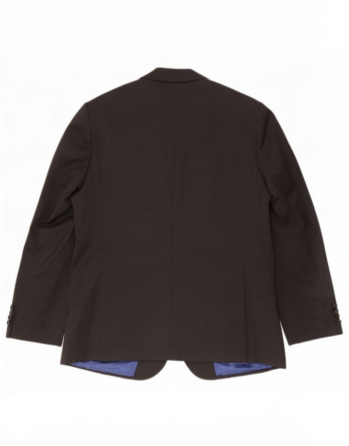 Marks & Spencer Herren-Blazer mit 2 Knöpfen, UK 48, 2XL, graue Wolle