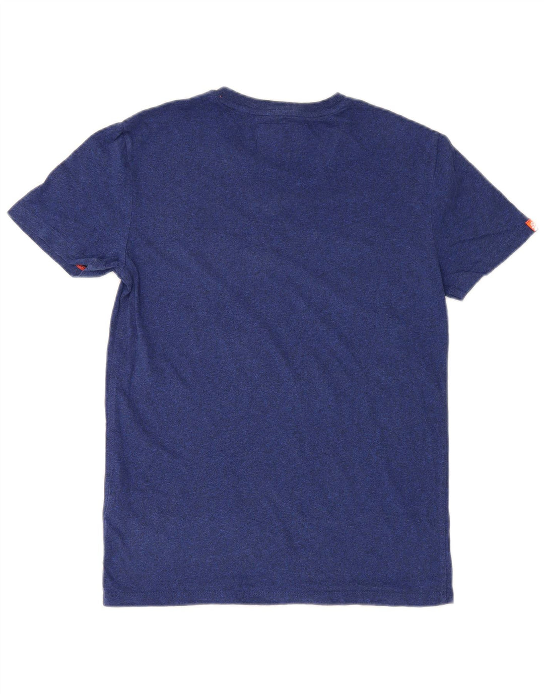 Superdry Herren T-Shirt Top Small Marineblau Baumwolle