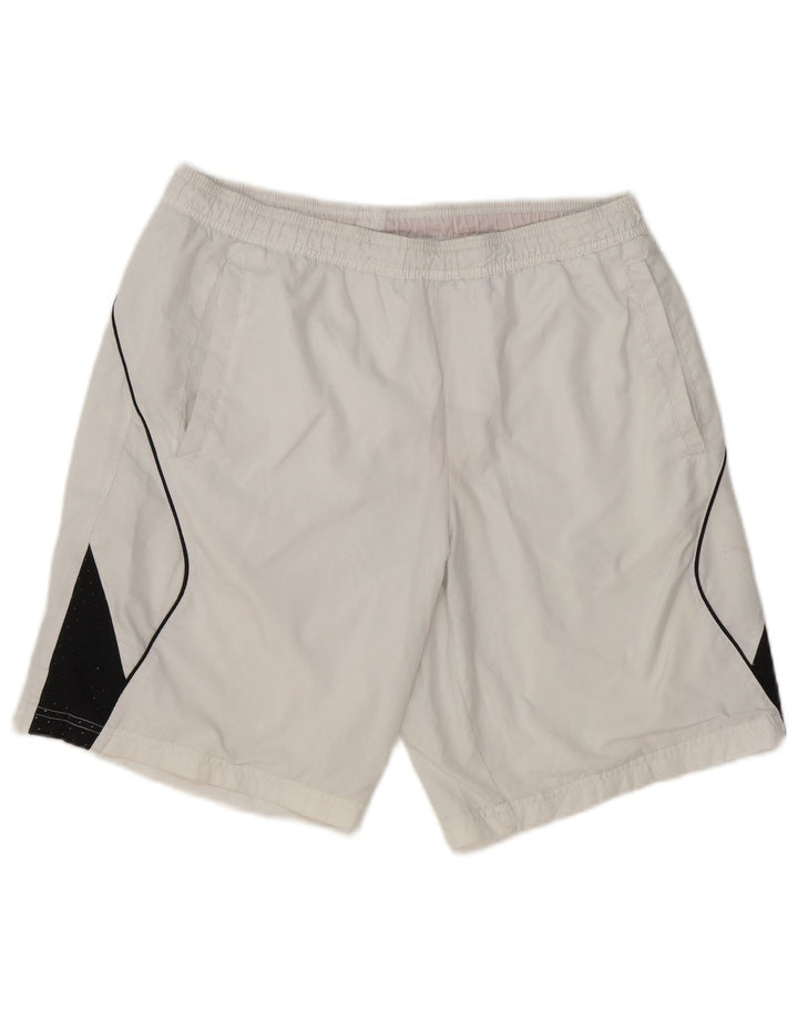 Puma Herren Sportshorts Mittelweißes Colourblock-Polyester