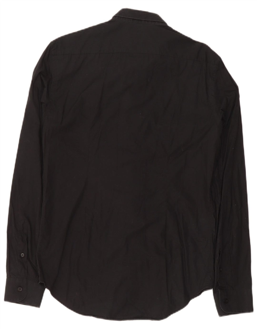 Zara Herren Slim Fit Hemd Medium Schwarz