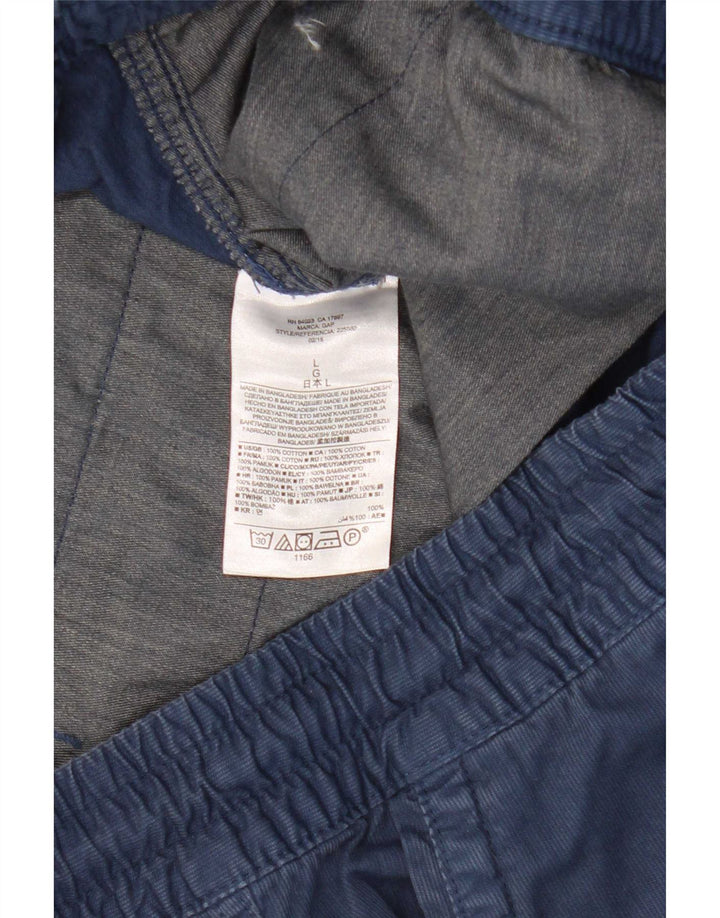 Gap Herren-Chinoshorts, Größe L, W36, Marineblau, Baumwolle