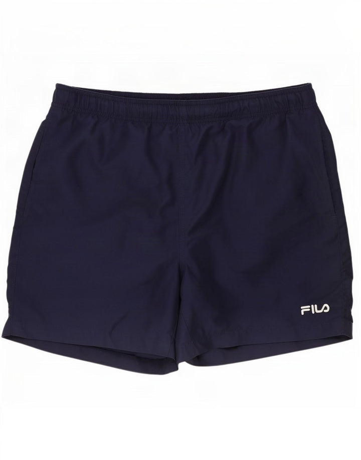 Fila Herren Sportshorts Medium Marineblau Polyester