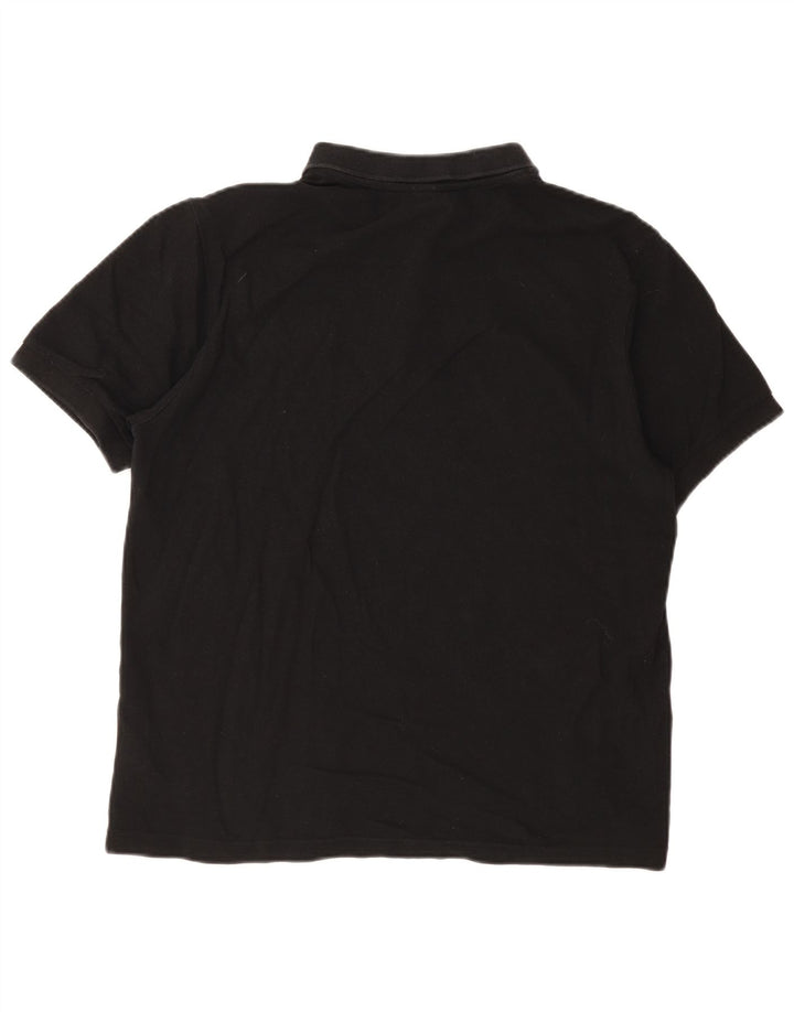 Ellesse Herren Poloshirt XL Schwarz Baumwolle
