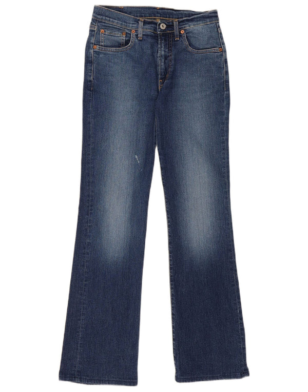 Replay Damen Bootcut Jeans W30 L32 Blaue Baumwolle