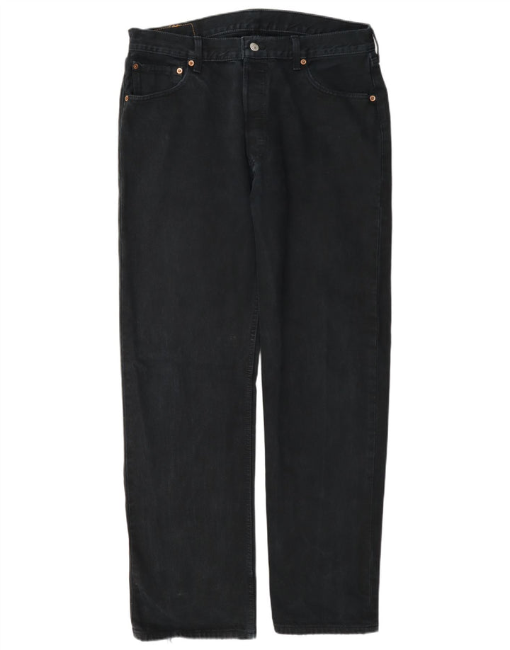 Levi's Herren 501 Straight Jeans W34 L32 Marineblau