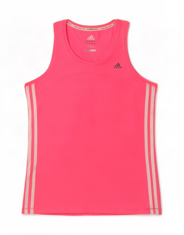 Adidas Damen Climacool Weste Top UK 12/14 Mittelrosa Polyester