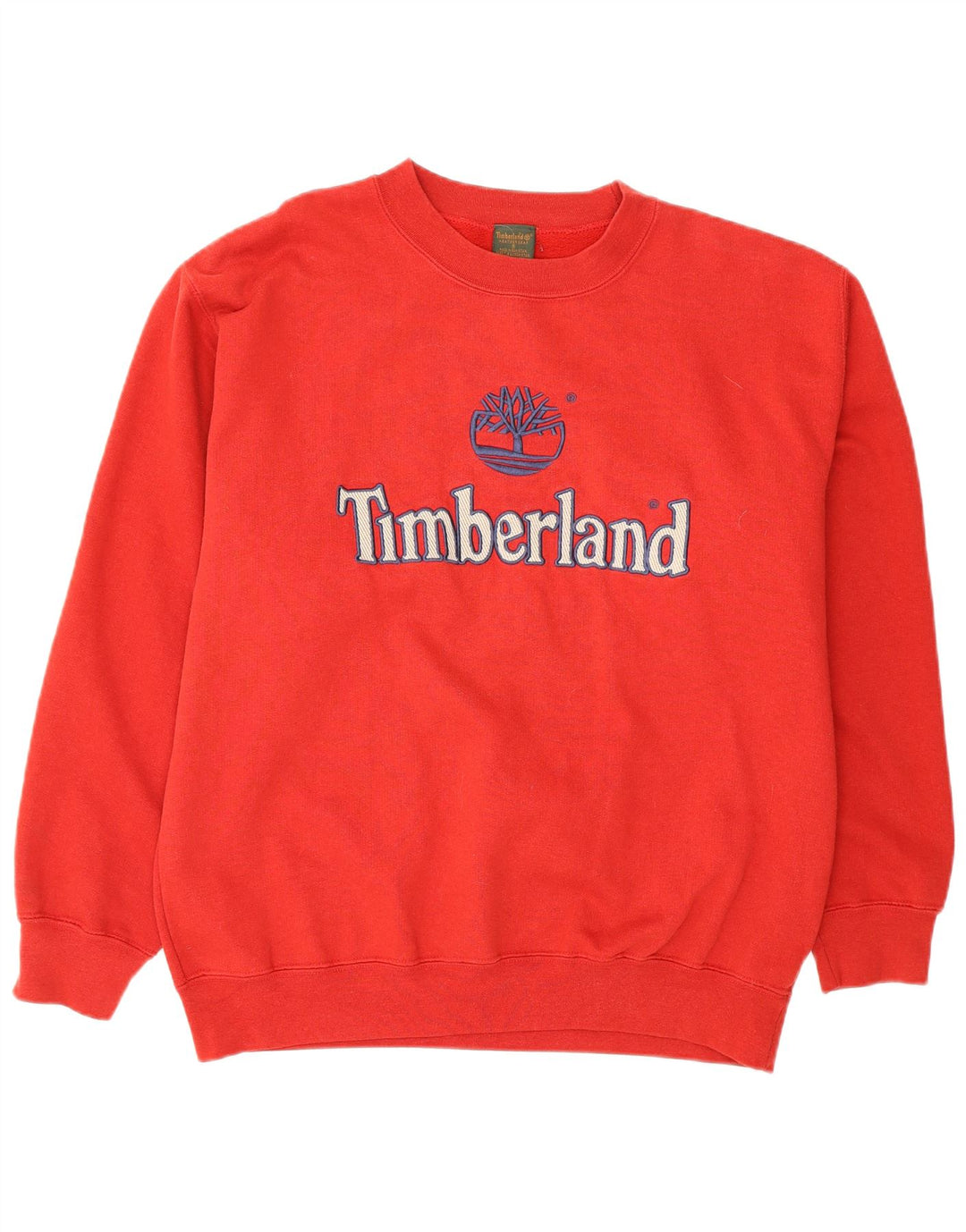 Timberland Herren Grafik-Sweatshirt-Pullover, klein, rote Baumwolle