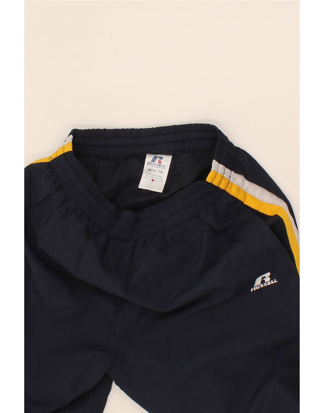 RUSSELL ATHLETIC Boys Tracksuit Trousers 10-11 Years Medium Navy Blue Vintage Russell Athletic and Second-Hand Russell Athletic from Messina Hembry 