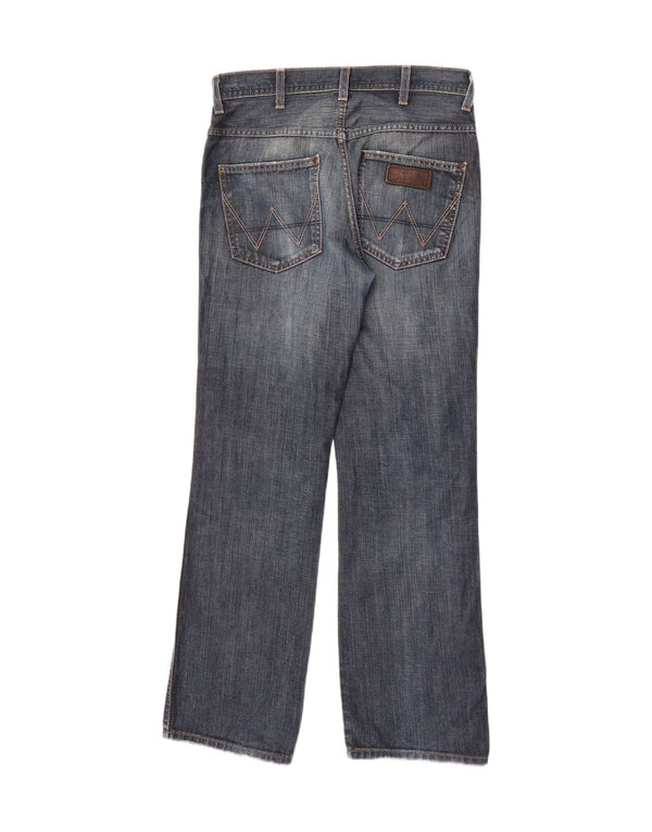 Wrangler Herren Alaska Straight Jeans W31 L32 Blaue Baumwolle
