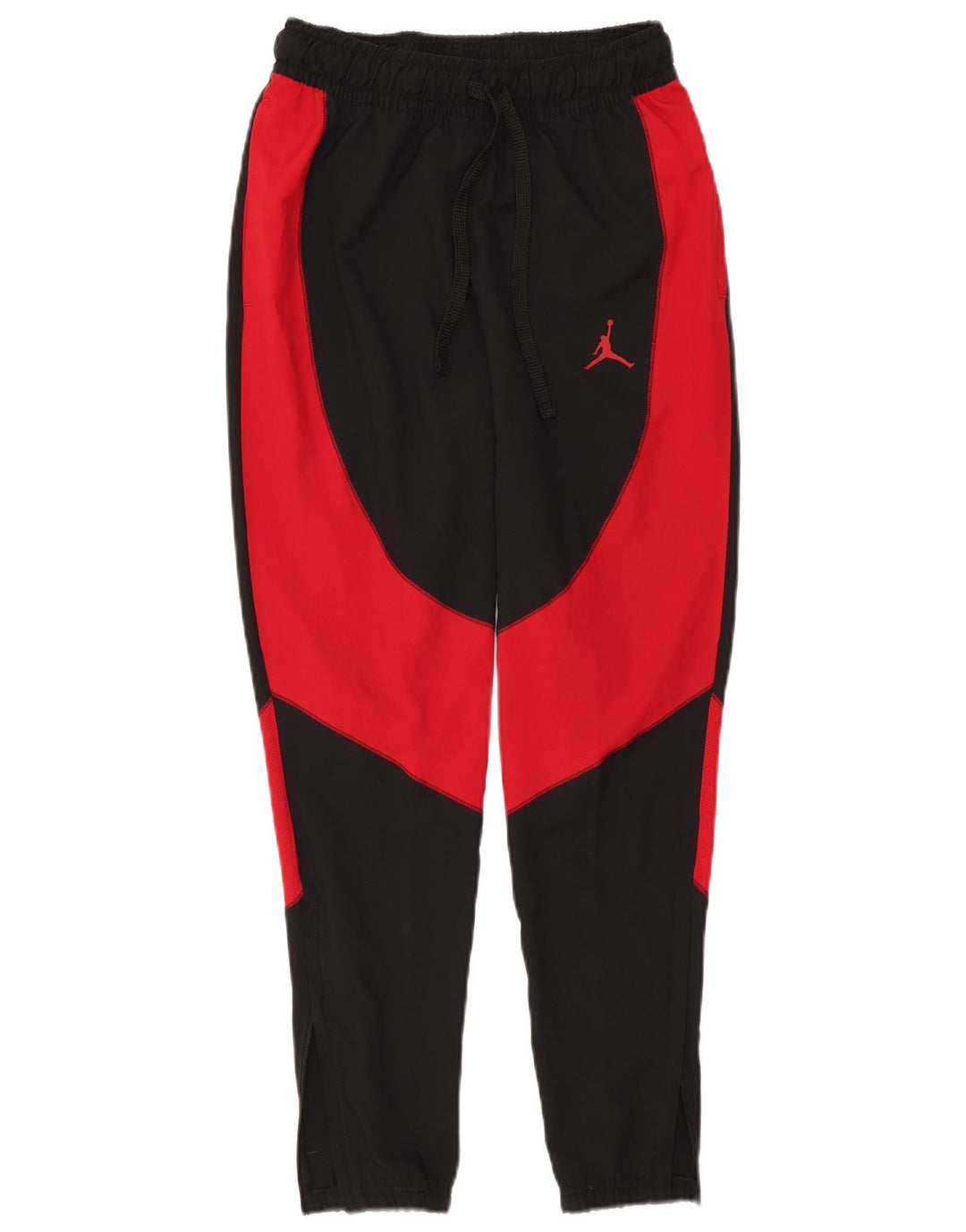 Jordan Herren-Trainingshose, Jogginghose, Größe S, Schwarz, Farbblock-Polyester