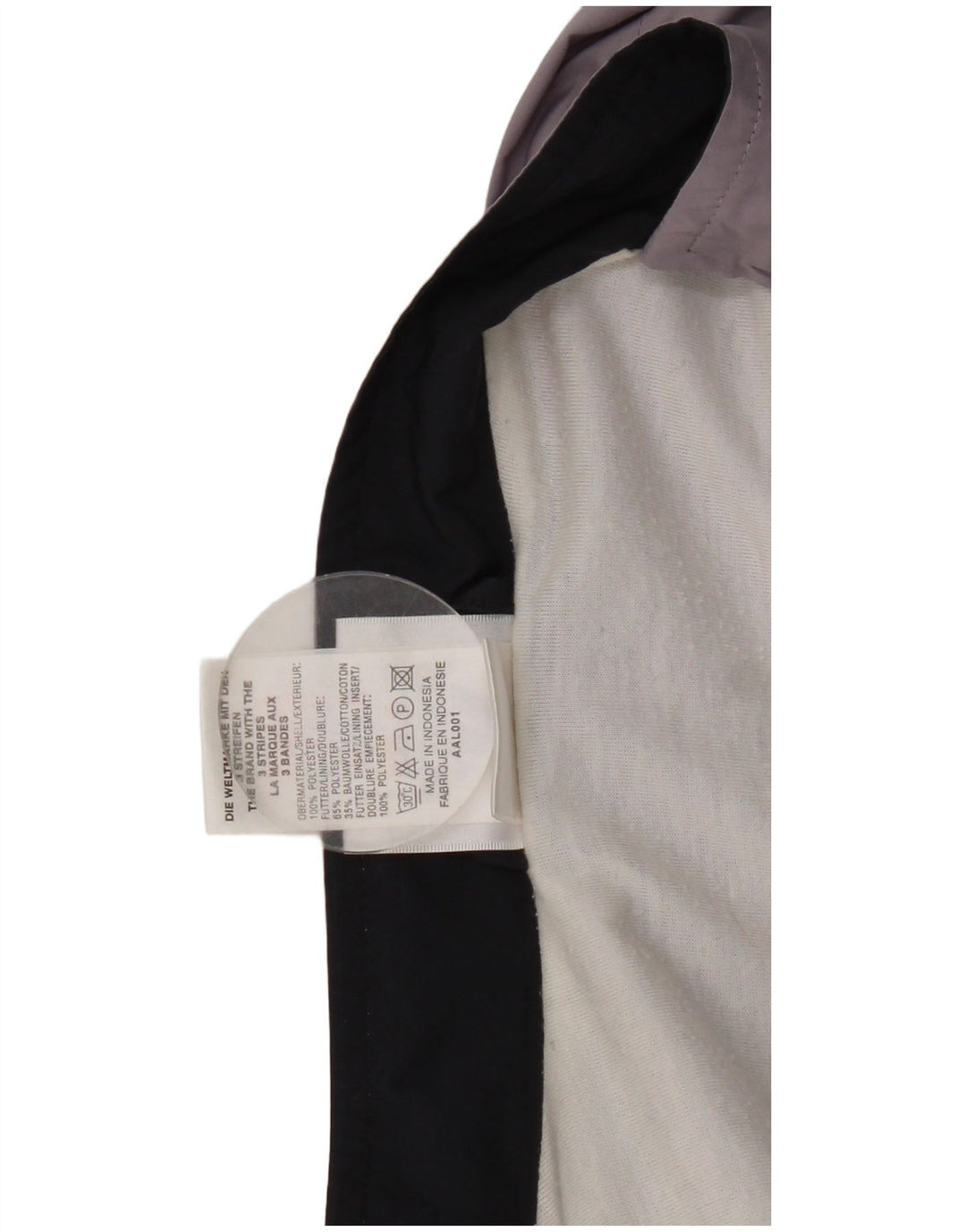 Adidas Damen-Trainingsanzug-Top-Jacke, UK 14, groß, lila, Colourblock-Polyester