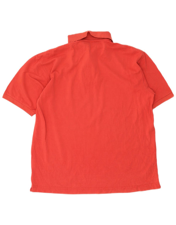 Kappa Herren Poloshirt XL Rot Baumwolle