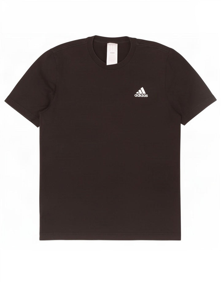 Adidas Herren T-Shirt Top Medium Schwarz Baumwolle