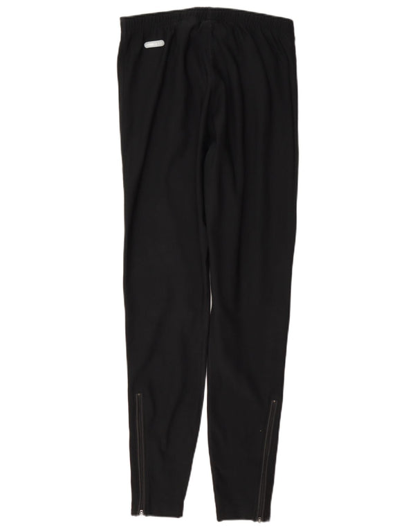 Nike Damen Dri Fit Leggings UK 14 Medium Marineblau Polyester