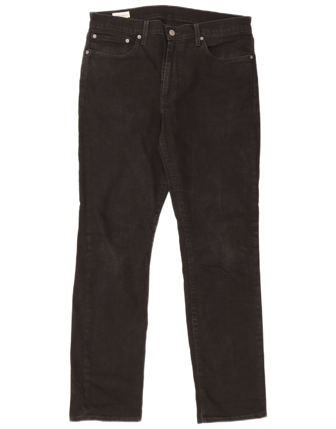 Levi's Herren 511 Slim Jeans W34 L32 Schwarze Baumwolle