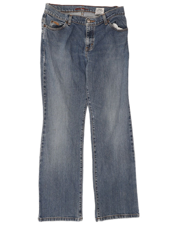 Eddie Bauer Damen Bootcut Jeans US 8 Medium W28 L32 Blaue Baumwolle