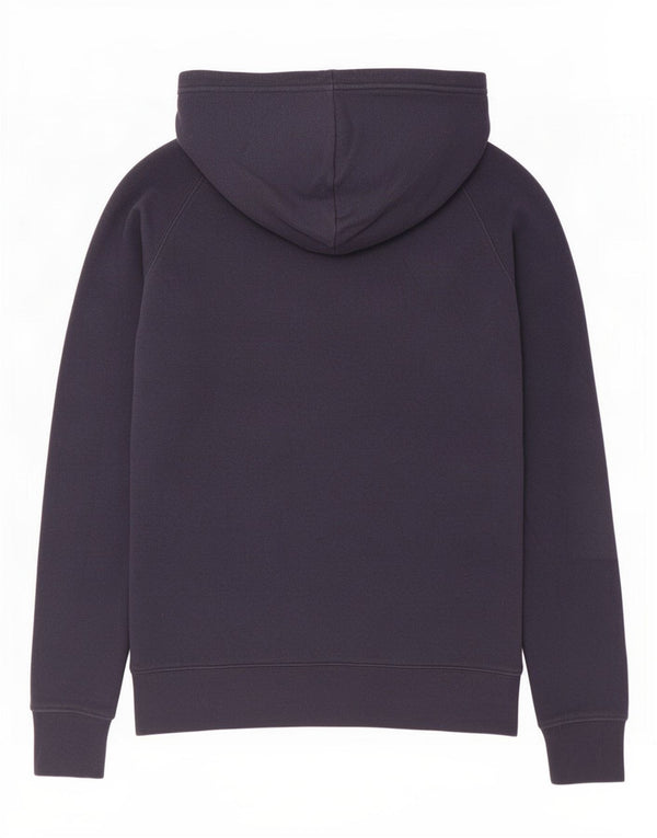 The North Face Womens Graphic Hoodie Pullover UK 6 XS Marineblau Baumwolle